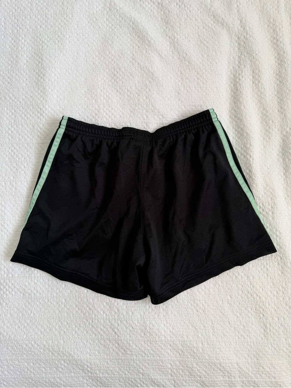 Adidas Shorts with Mint Green Stripes - Picture 2 of 4